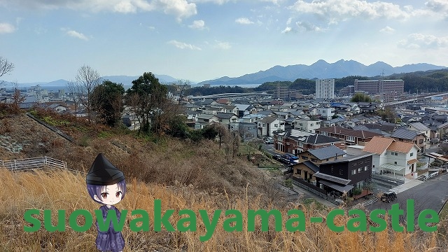 北山黄幡社・付近の風景