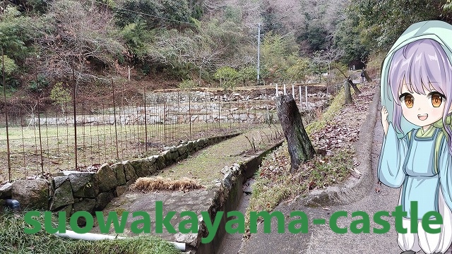 新高山城・山道（入口付近）