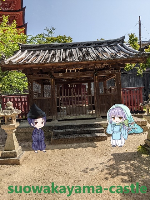 荒胡子神社・拝殿