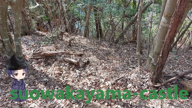 吉田郡山城・山道６