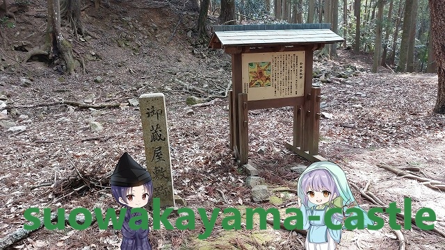 御蔵屋敷跡・案内看板