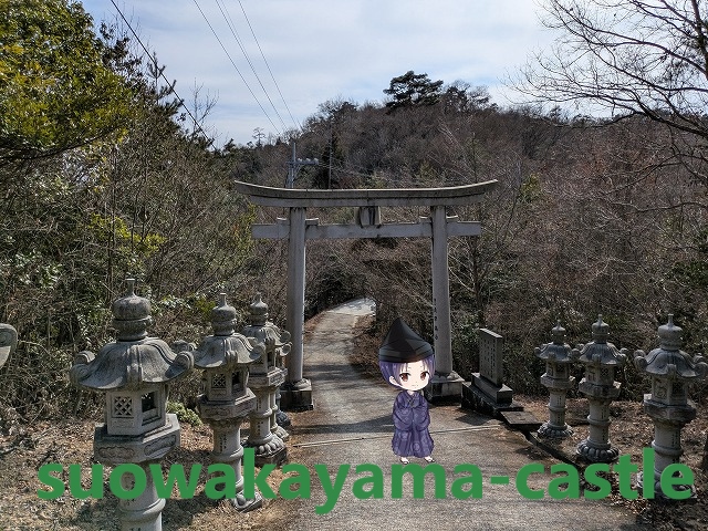 白鳥神社・鳥居(2)