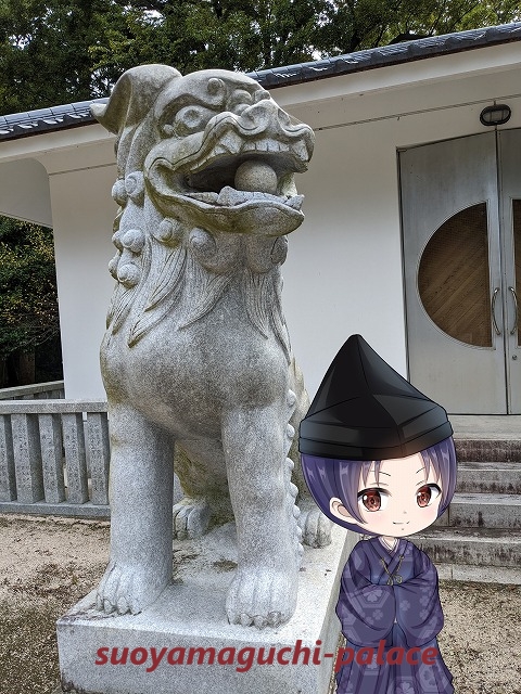 仁壁神社の狛犬