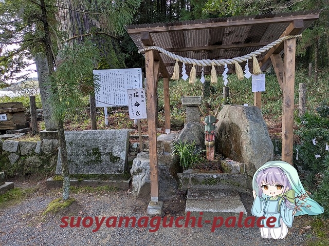 飛龍八幡宮・延命水